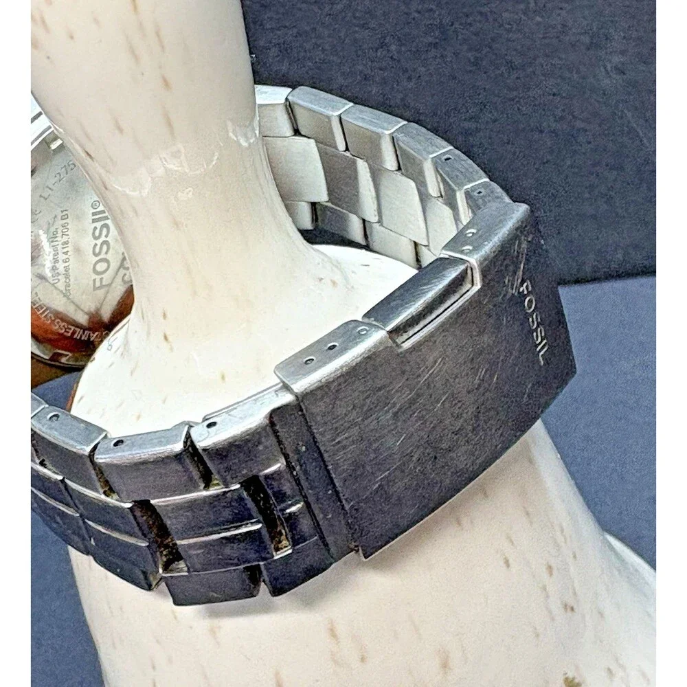 Fossil Watch Men's UNIVERSITY OF FLORIDA Stainless Steel Bracelet LI2757